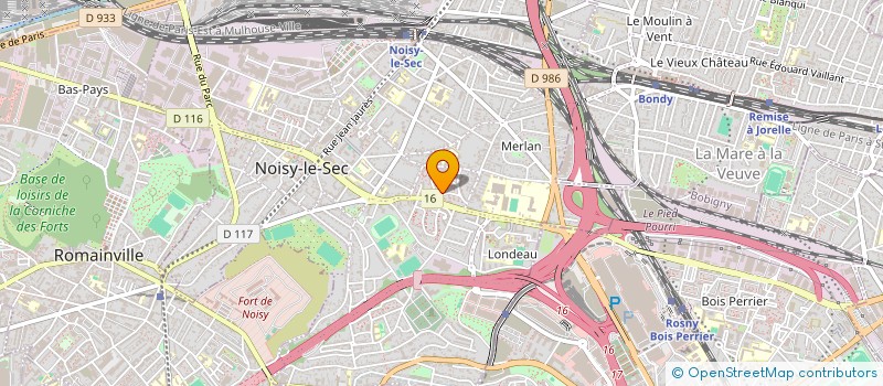 localisation de l'entreprise VICTORY MULTISERVICES à NOISY-LE-SEC