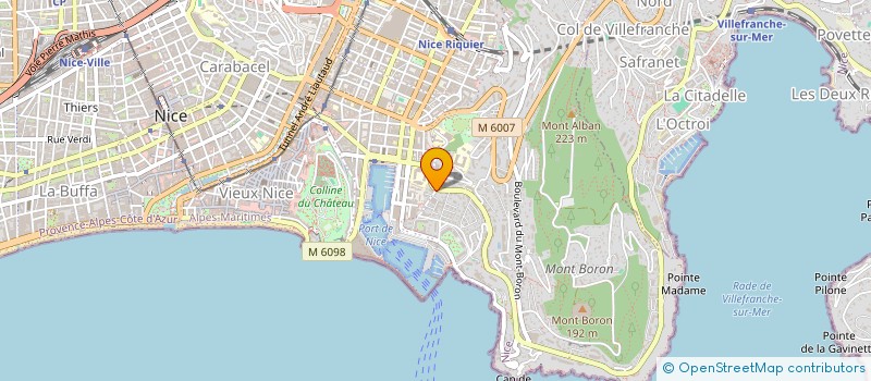 localisation de l'entreprise VICTORY PRODUCTIONS  NICE