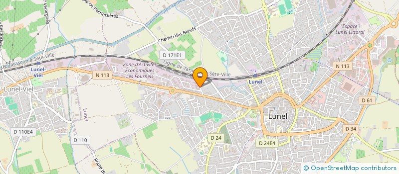 localisation de l'entreprise VICTORYA IMMOBILIER à LUNEL