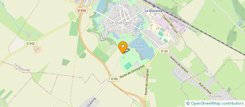 localisation de l'entreprise VICTOVAL à LE QUESNOY