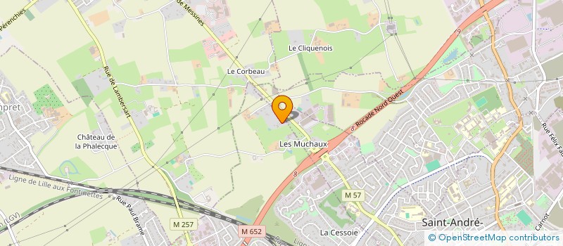 localisation de l'entreprise VICV NEXT à LAMBERSART