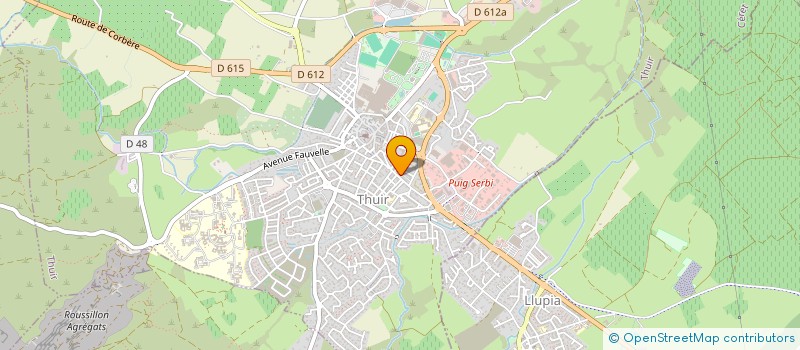 localisation de l'entreprise VICYVI  THUIR