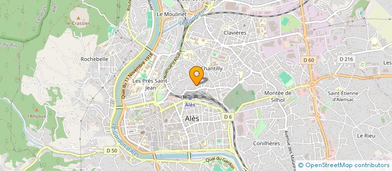 localisation de l'entreprise VID'IMMO - NETTOI'IMMO - VINI  ALES