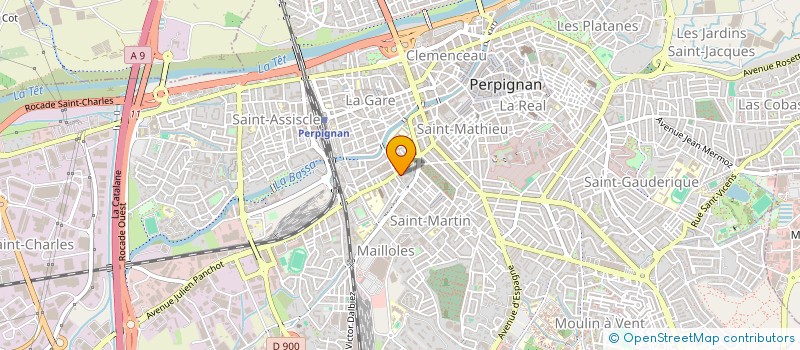 localisation de l'entreprise VIDA à PERPIGNAN