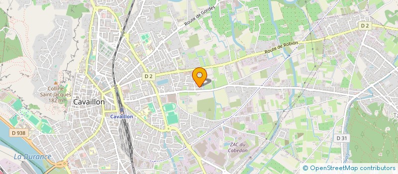 localisation de l'entreprise VIDA  CAVAILLON