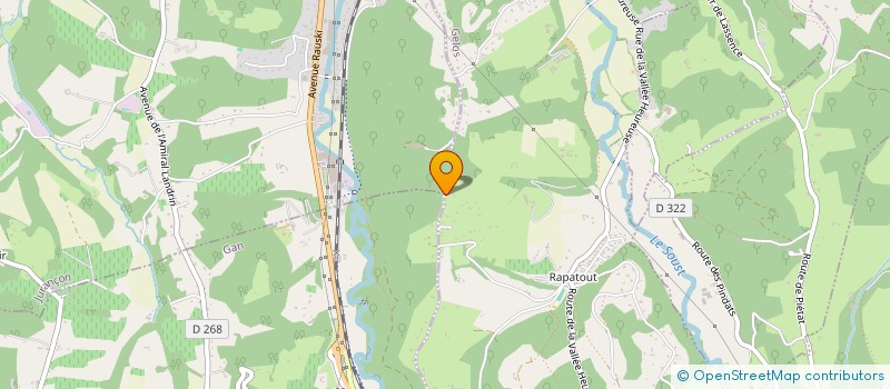 localisation de l'entreprise VIDA CHULA  GELOS