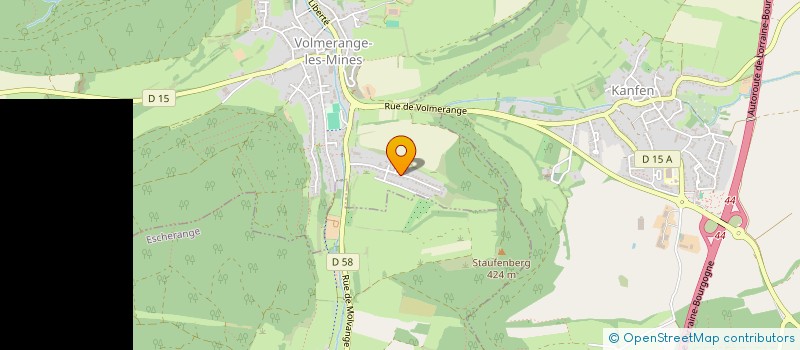 localisation de l'entreprise VIDA CHUPITA  VOLMERANGE-LES-MINES