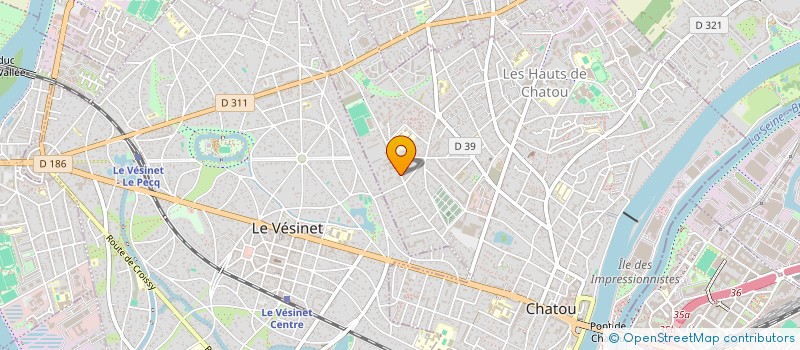 localisation de l'entreprise VIDA HOLDING SAS  CHATOU