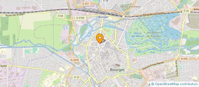 localisation de l'entreprise VIDA INFORMATIQUE à BOURGES