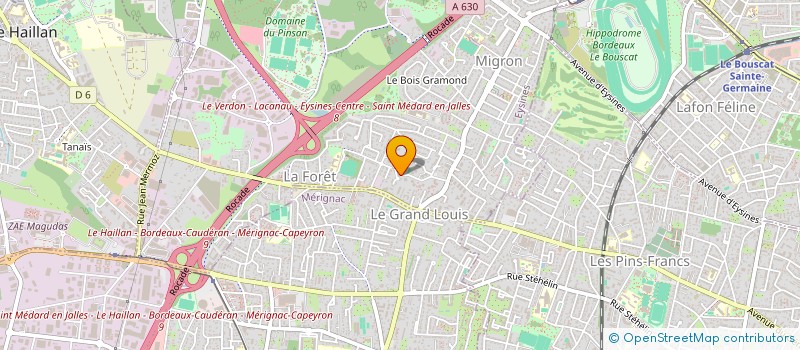 localisation de l'entreprise VIDA MINDJOR (VIE MEILLEURE) à EYSINES