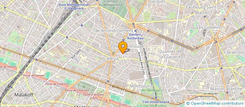 localisation de l'entreprise VIDAFOOD  PARIS