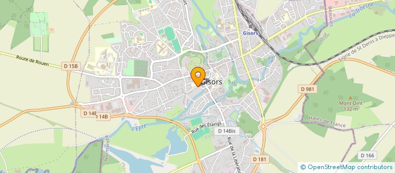 localisation de l'entreprise VIDAILHET à GISORS