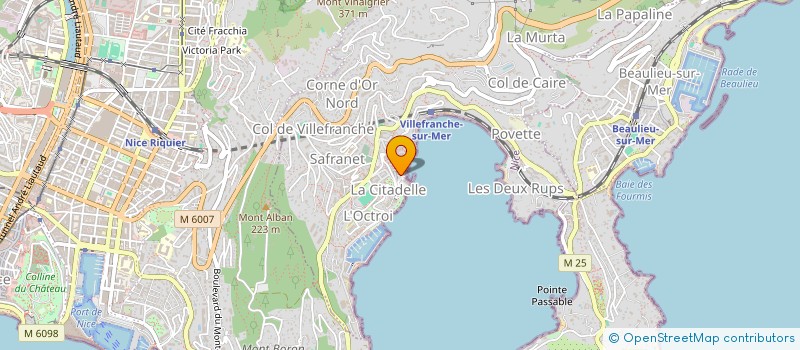 localisation de l'entreprise VIDAJO à VILLEFRANCHE-SUR-MER