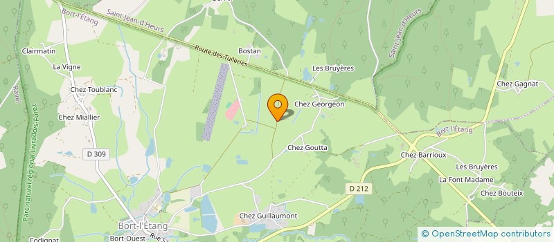 localisation de l'entreprise VIDAL A  LEZOUX