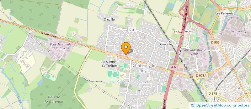 localisation de l'entreprise VIDAL AUTOMOBILES  CHATENOY-LE-ROYAL