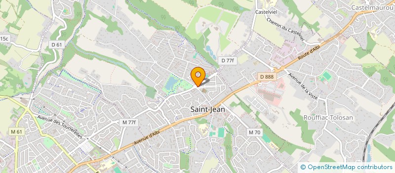 localisation de l'entreprise VIDAL CEC à SAINT-JEAN