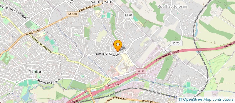localisation de l'entreprise VIDAL CONSEIL ET FORMATION à SAINT-JEAN