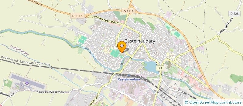 localisation de l'entreprise VIDAL ENTREPRISE  CASTELNAUDARY