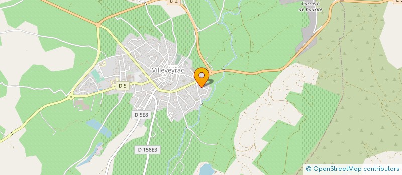localisation de l'entreprise VIDAL EXPERTISES ET DIAGNOSTICS IMMOBILIERS à VILLEVEYRAC