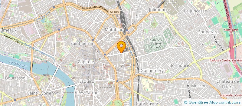 localisation de l'entreprise VIDAL FORMATION DEVELOPPEMENT à TOULOUSE
