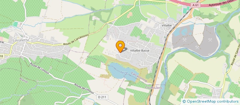 localisation de l'entreprise VIDAL IMMOBILIER à CARCASSONNE