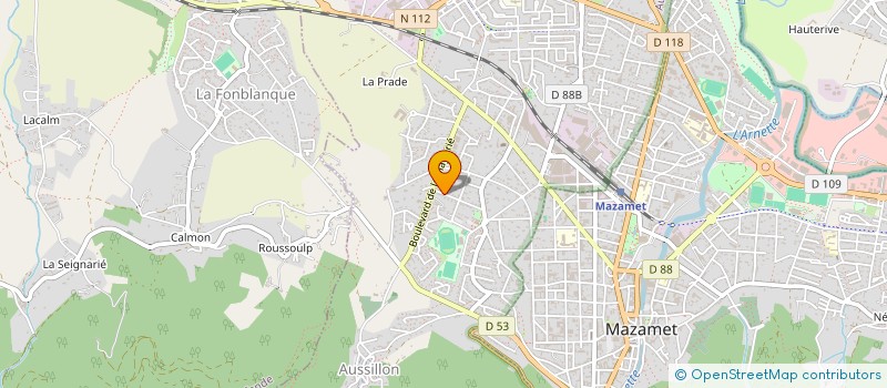 localisation de l'entreprise VIDAL LAURENT CUIRS ET PEAUX à AUSSILLON