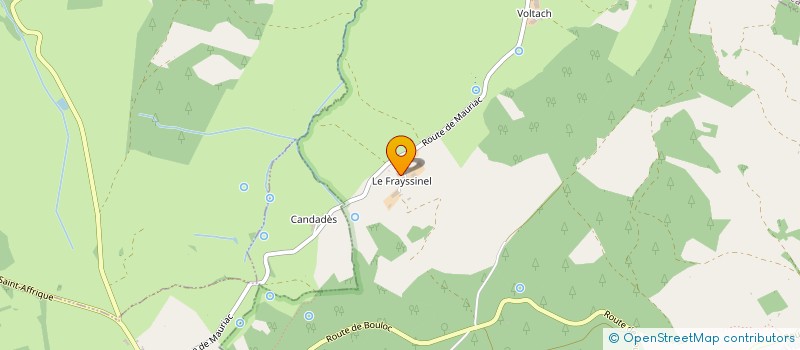 localisation de l'entreprise VIDAL LE FRAYSSINEL à CASTELNAU-PEGAYROLS