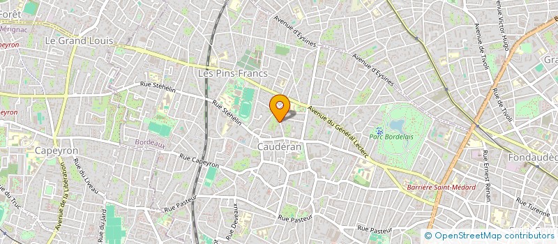 localisation de l'entreprise VIDAL PLOMBIER  BORDEAUX