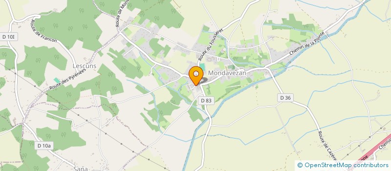 localisation de l'entreprise VIDAL SOLAR  MONDAVEZAN