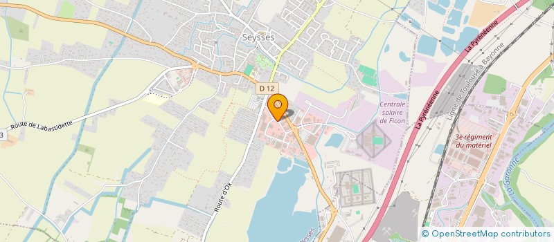 localisation de l'entreprise VIDAL TEXTILES  SEYSSES