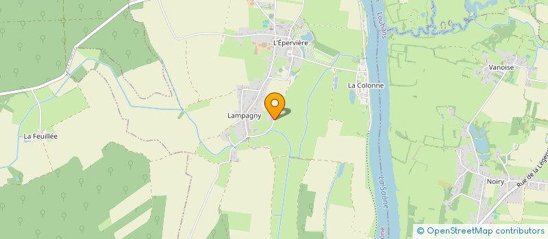 localisation de l'entreprise VIDAL TOITURE à SENNECEY-LE-GRAND