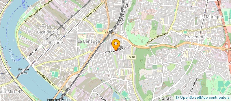 localisation de l'entreprise VIDALIS  FLOIRAC