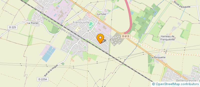 localisation de l'entreprise VIDALREST  FRENOUVILLE