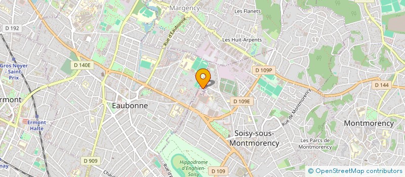localisation de l'entreprise VIDAM à SOISY-SOUS-MONTMORENCY