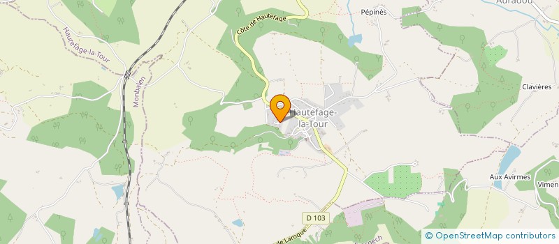 localisation de l'entreprise VIDAMASS  HAUTEFAGE-LA-TOUR