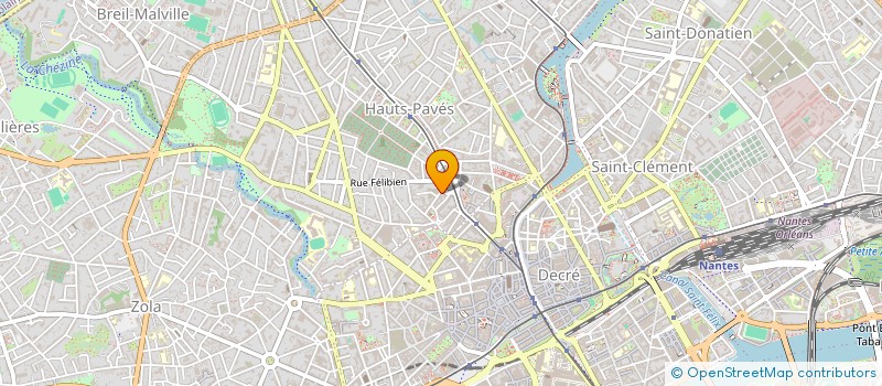localisation de l'entreprise VIDAMENT GUILLAUDEUX à NANTES