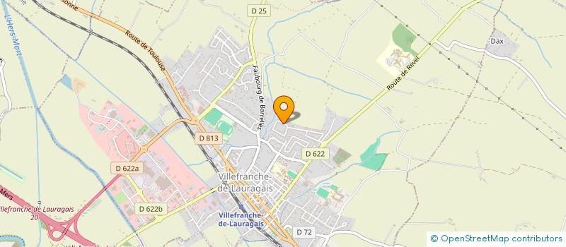 localisation de l'entreprise VIDANGE DU MIDI  VILLEFRANCHE-DE-LAURAGAIS