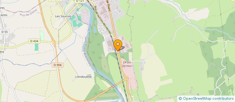 localisation de l'entreprise VIDANGE PLUS à SAINT-YORRE