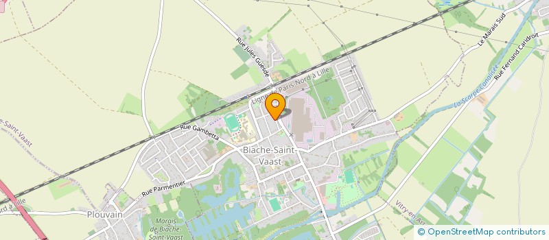 localisation de l'entreprise VIDAREL  BIACHE-SAINT-VAAST