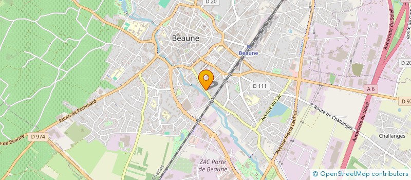 localisation de l'entreprise VIDARO à BEAUNE