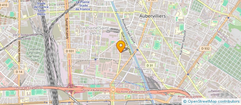 localisation de l'entreprise VIDATEX  DUGNY