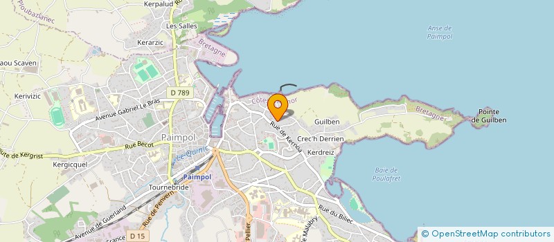 localisation de l'entreprise VIDATTON IMMO  PAIMPOL