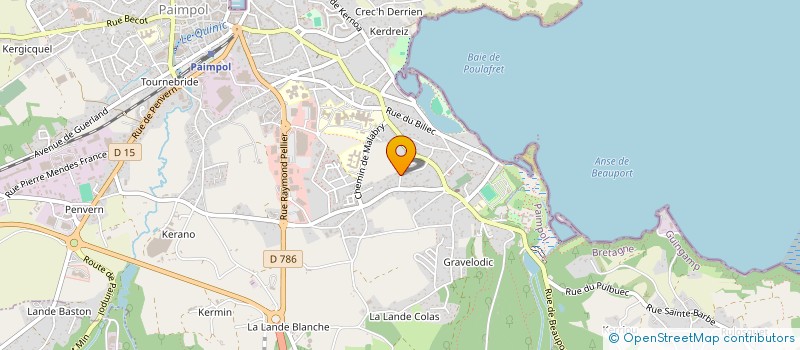 localisation de l'entreprise VIDATTON IMMO  PAIMPOL