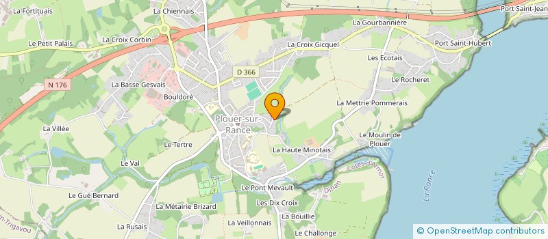 localisation de l'entreprise VIDDA à PLOUER-SUR-RANCE