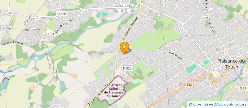 localisation de l'entreprise VIDDA  PLAISANCE-DU-TOUCH