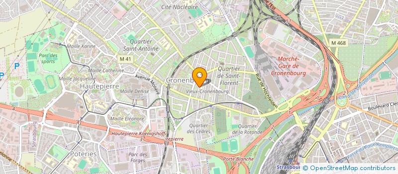 localisation de l'entreprise VIDEACT INTERACTIVE à STRASBOURG