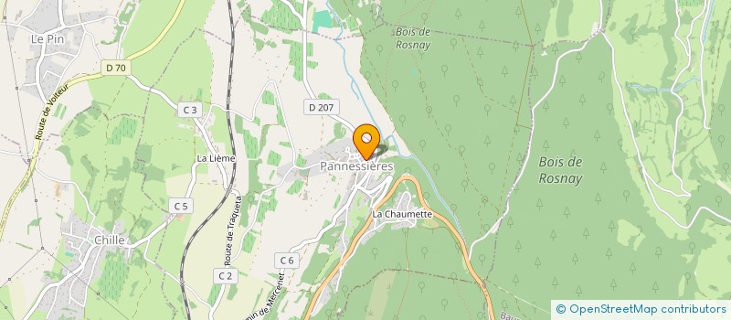 localisation de l'entreprise VIDEADOC PRODUCTION à PANNESSIERES