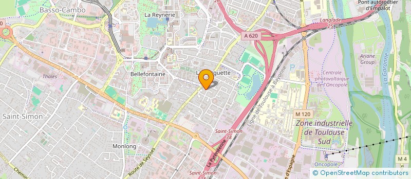 localisation de l'entreprise VIDEAL  TOULOUSE