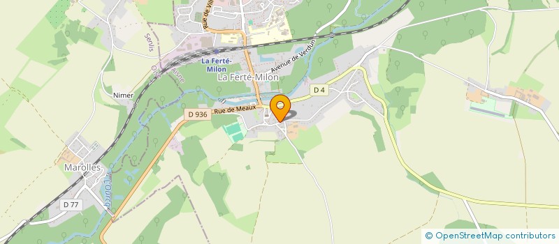 localisation de l'entreprise VIDEAUDIT à LA FERTE-MILON
