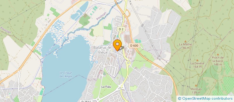 localisation de l'entreprise VIDEBA  BALARUC-LE-VIEUX